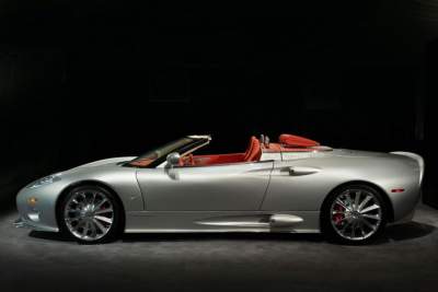 Spyker reveals the new C8 Aileron Spyder