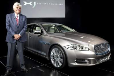Jaguar Cars unveils the All-new XJ car at the Saatchi Gallery in Chelsea