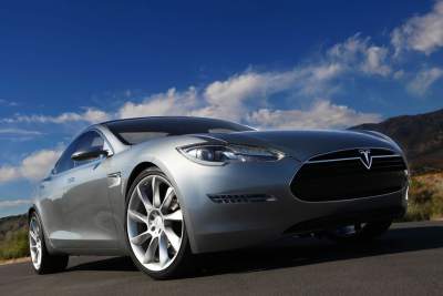 Tesla Model S spotted testing