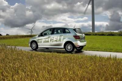 Mercedes-Benz to begin selling hydrogen fuel-cell B-Class