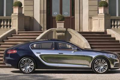 Bugatti Galibier leaks out after private unveiling in Molsheim