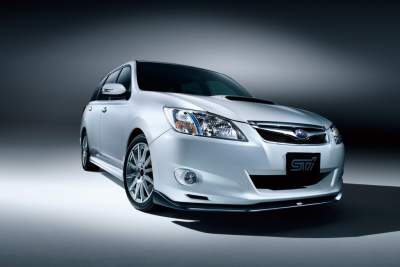 Subaru Exiga gets the STi treatment