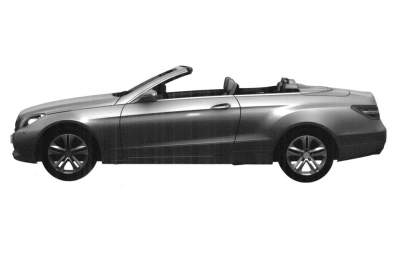 2010 Mercedes-Benz E-Class Cabrio patent designs leaked