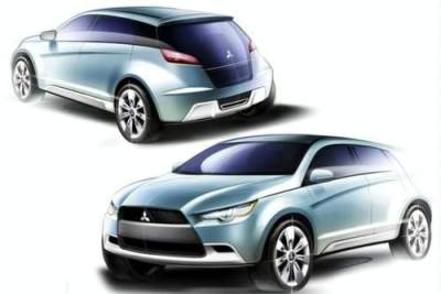Mitsubishi reveals sketches of its new compact crossover SUV