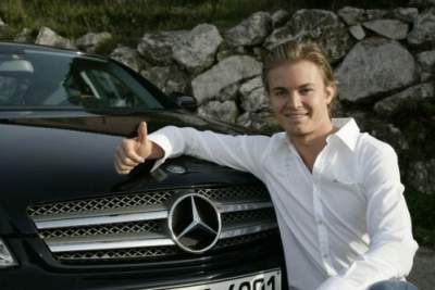 Nico Rosberg joins Mercedes Grand Prix