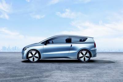 Volkswagen showcases the Up! Lite concept at the Los Angeles Motor Show