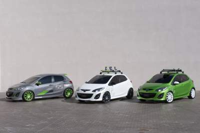 Mazda showcases trio of 2 concepts at the Los Angeles Motor Show