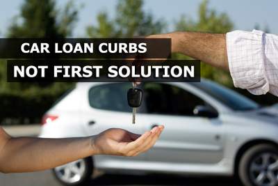 Car loan curbs not the first solution