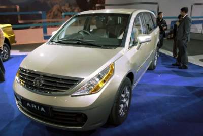 Tata unveils the Aria crossover MPV