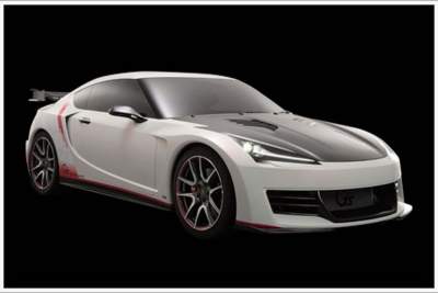 Toyota showcases the FT-86 G Sports concept at the Tokyo Auto Salon