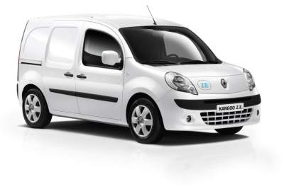 Renault unveils production versions of the Fluence and Kangoo Electric Vehicles