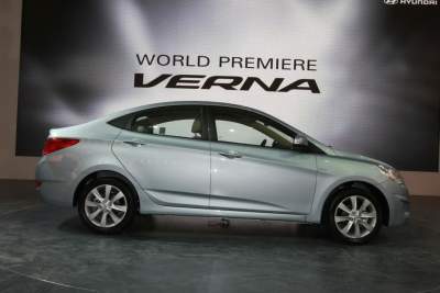 Hyundai launches the new Verna in Beijing