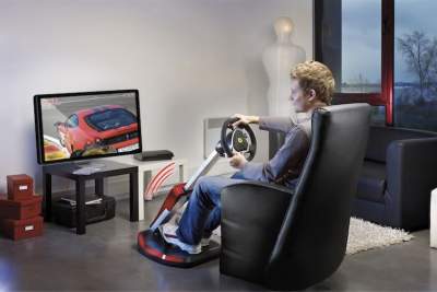 Thrustmaster's latest gaming rig-next best thing to a Ferrari 430 Scuderia