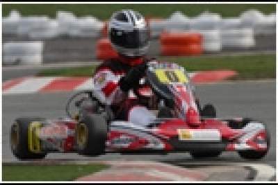 Former British kart Champion Bradley returns to his Karting root at AKOC 2010