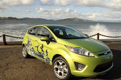 US Ford Fiesta buyers can now choose giant stickers from the options list