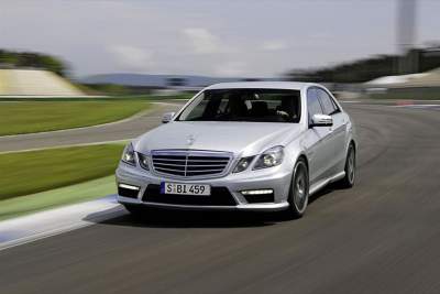 The powerful Mercedes E63 AMG...gets even more power