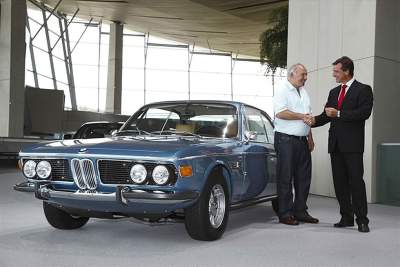 BMW delivers their first factory-restored classic; a 1972 BMW 3.0 CSi