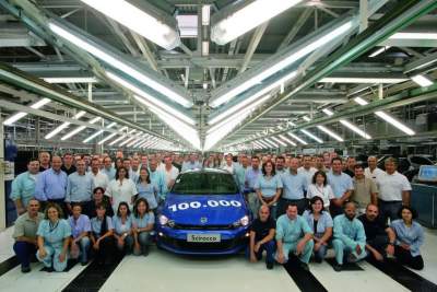Volkswagen rolls out the 100,000th Scirocco