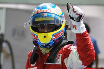Alonso continues his fine form with victory in Singapore