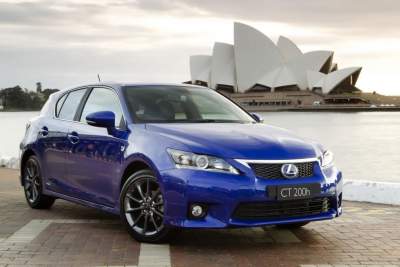 Lexus launches the CT200h F-Sport