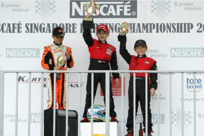 Drakar Racing triumphs with 3 Championship titles at Singapore Karting Champions