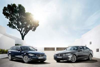 BMW 5 Series Sedan and BMW 5 Series Touring win 2011 iF Product Design Award