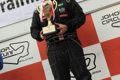 Gerald Tan is only Singaporean at Dunlop 24H Dubai 2011