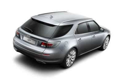 Saab releases first picture of its 9-5 SportCombi