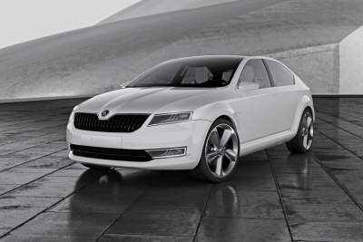 Skoda VisionD Concept and new logo marks a new beginning for Skoda