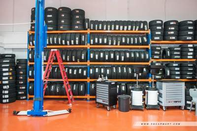 Tyres, rims and car servicing at your fingertips