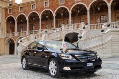 Lexus appointed official car supplier to Prince Albert II of Monaco