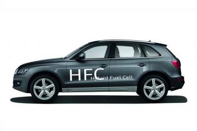 Audi Q5 Hybrid Fuel Cell concept previewed at Michelin Challenge Bibendum