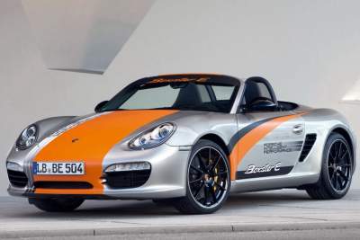 Porsche Boxster E detailed