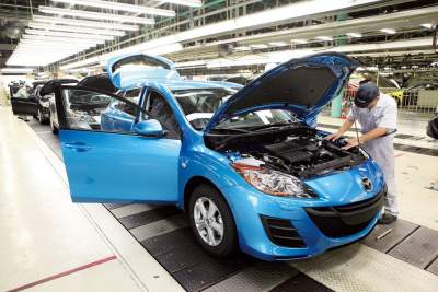 Mazda3 hits 3 million units production mark