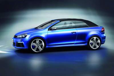 Volkswagen Golf R Cabriolet Concept revealed at Worthersee