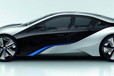 BMW i8 Concept detailed