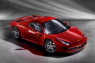 Ferrari 458 Spider at the Frankfurt Motor Show