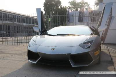 The Aventador makes you feel like a pilot - minus the flight suit