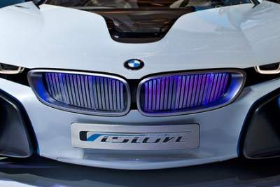 A preview of the BMW Vision EfficientDynamics concept car