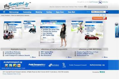 LTA launches new MyTransport.SG portal for transport information