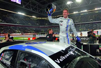 Sebastien Ogier wins the Race of Champions