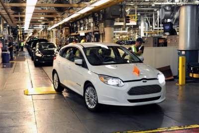 Ford puts the Focus Electric into production