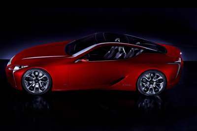 Lexus releases first photo of LF-LC Concept