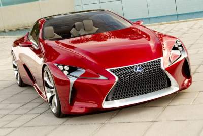 Lexus LF-LC Hybrid Concept debuts Detroit 2012