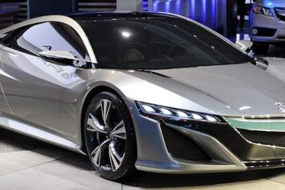 NSX Concept revealed at Detroit 2012