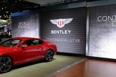 Bentley Continental GT range premieres at Detroit Motor Show