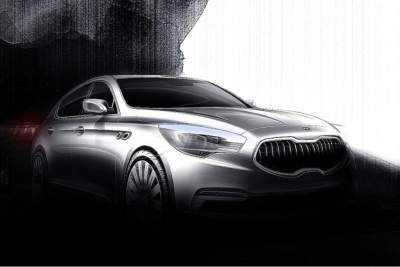 Kia reveals sketches of all-new flagship sedan