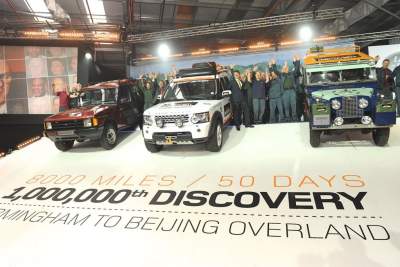 Land Rover marks 1 million Discovery milestone with a good cause