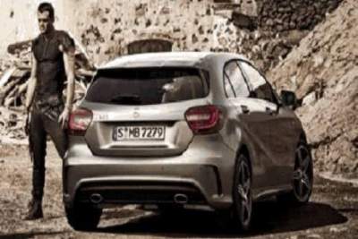 2013 Mercedes-Benz A Class leaked image reveals rear end