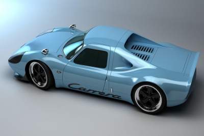 Gullwing America's Carrera retro project reminiscent of 1960s classic